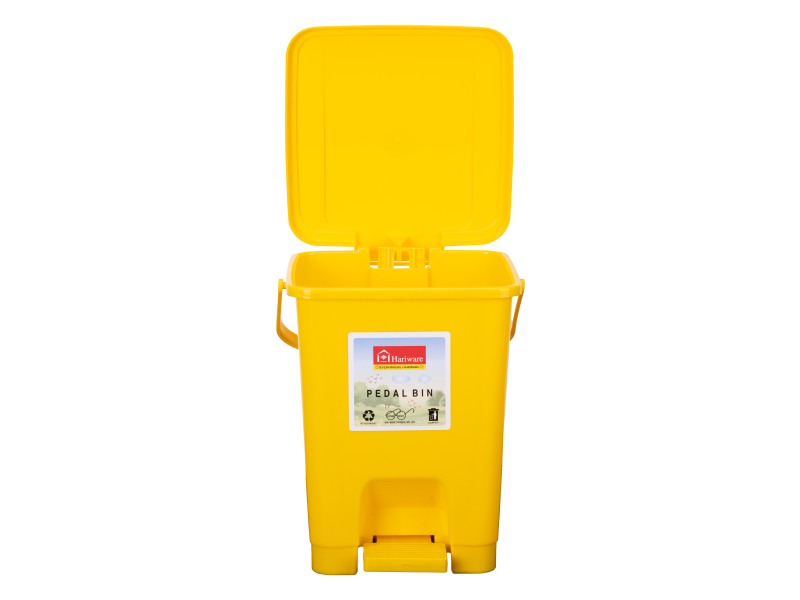 Square Pedal Bin 30L